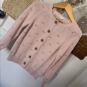 NWOT Jamie Kay Maggie Parisian Pink Cardigan